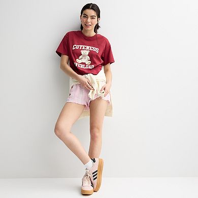 Juniors' madden girl Rhinestone Graphic Tee