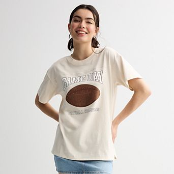 Juniors' madden girl Rhinestone Graphic Tee