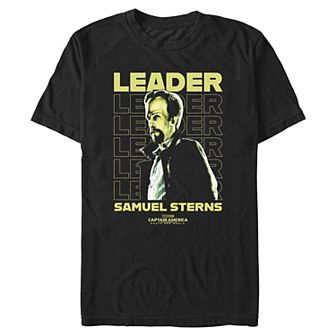 Big & Tall Marvel Captain America Brave New World Leader Graphic Tee