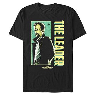 Big & Tall Marvel Captain America Brave New World The Leader Graphic Tee