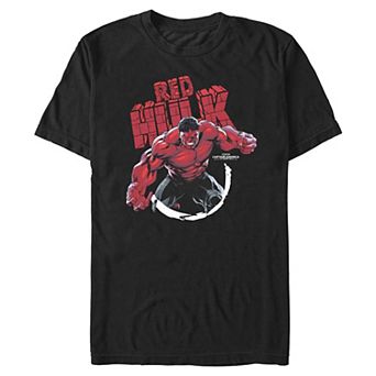 Big & Tall Marvel Captain America Brave New World Red Hulk Graphic Tee