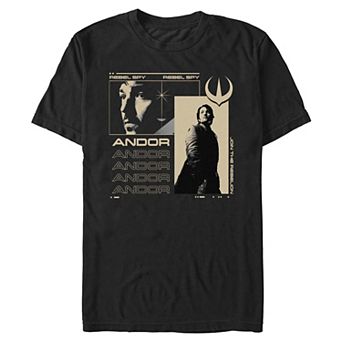 Big & Tall Star Wars Andor Rebel Spy Graphic Tee