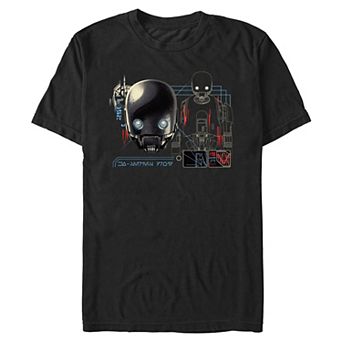 Big & Tall Star Wars Andor KX Droid Graphic Tee