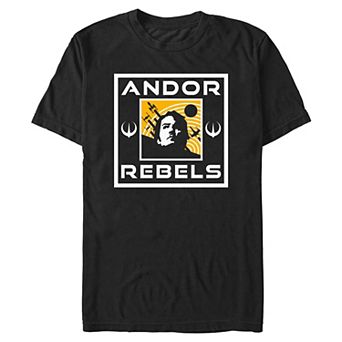 Big & Tall Star Wars Andor Rebels Graphic Tee