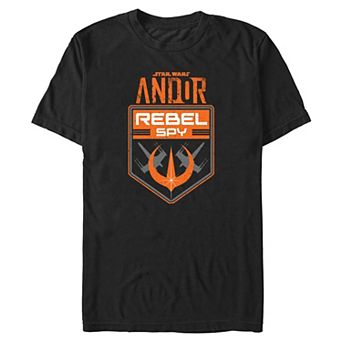 Big & Tall Star Wars Andor Rebel Spy Graphic Tee