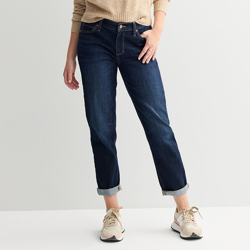 Women's Sonoma Goods For Life® Mid-Rise Relaxed Boyfriend Jeans