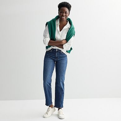 Women's Sonoma Goods For Life® High Rise Straight Jeans