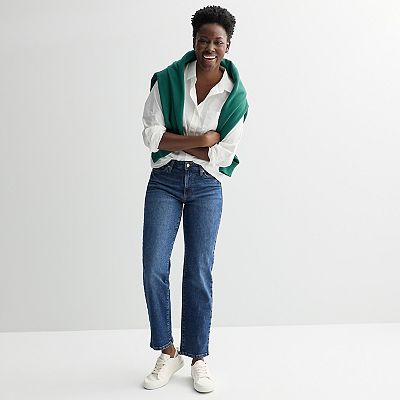 Women's Sonoma Goods For Life® High-Rise Straight Leg Jeans