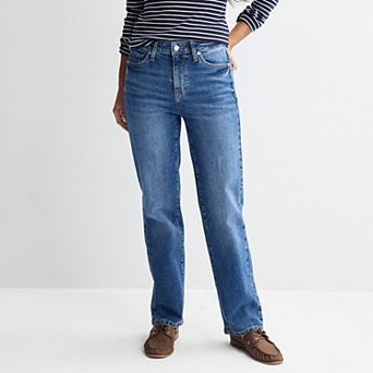 Women's Sonoma Goods For Life® High-Rise Straight Leg Jeans
