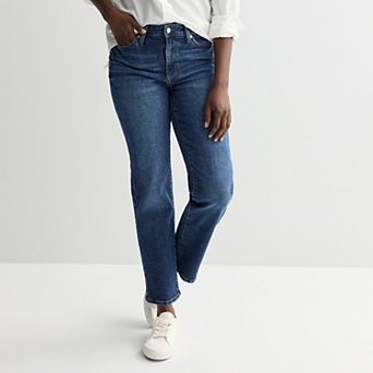 Women's Sonoma Goods For Life® High-Rise Straight Leg Jeans
