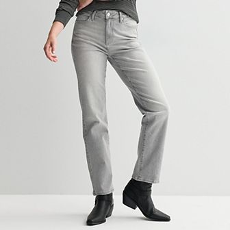 Women's Sonoma Goods For Life® High-Rise Straight Leg Jeans