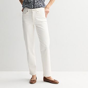 Women's Sonoma Goods For Life® High-Rise Straight Leg Jeans