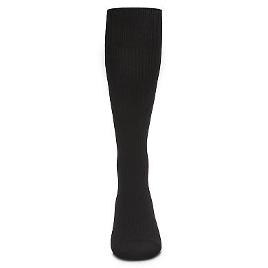 Men's Modal Durable And Flexible Pin Rib Crew Sock