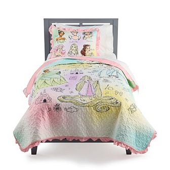 The Big One® Disney Princess Ruffle Quilt Set