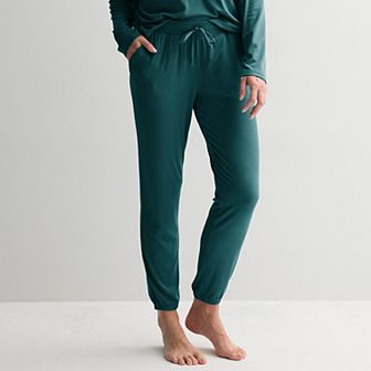 Women's Sonoma Goods For Life® Ribbed Cuffed Pajama Pants