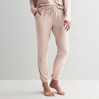 Women's Sonoma Goods For Life® Ribbed Cuffed Pajama Pants