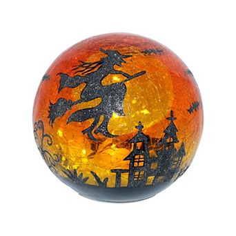 Studio 66 Witches Broom LED Orb Table Decor