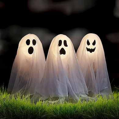 Studio 66 Casper 3-pc. Ghost Garden Stakes Set