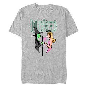 Big & Tall Wicked Two Best Friends Graphic Tee