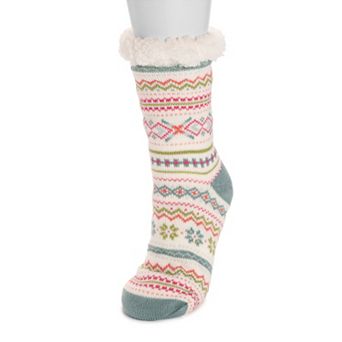 Women's MUK LUKS Tall Cabin Socks