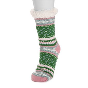 Women's MUK LUKS Tall Cabin Socks