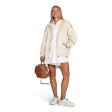 Most Wanted Suede Bomber Jacket