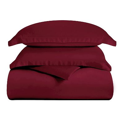 SUPERIOR 300 Thread Count Modal From Beechwood Lightweight Cooling Solid Duvet Cover Set