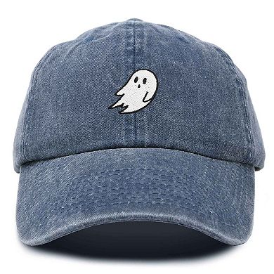 Dalix Ghost Embroidered Low Crown Cap