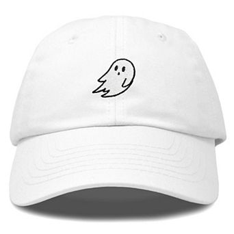 Dalix Ghost Embroidered Low Crown Cap