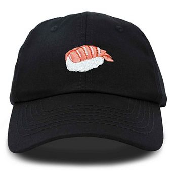 Dalix Shrimp Sushi Embroidered Dad Cap