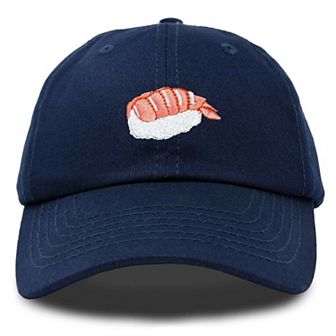 Dalix Shrimp Sushi Embroidered Dad Cap