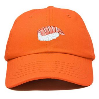 Dalix Shrimp Sushi Embroidered Dad Cap