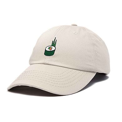 Dalix Sushi Roll Embroidered Dad Hat