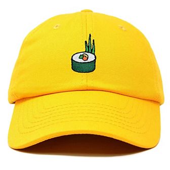 Dalix Sushi Roll Embroidered Dad Hat