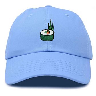 Dalix Sushi Roll Embroidered Dad Hat