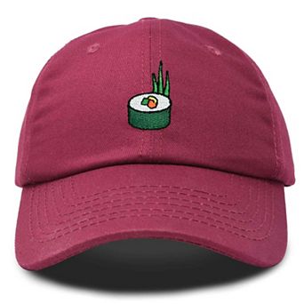 Dalix Sushi Roll Embroidered Dad Hat