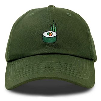 Dalix Sushi Roll Embroidered Dad Hat