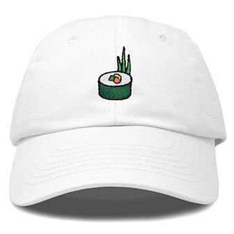 Dalix Sushi Roll Embroidered Dad Hat