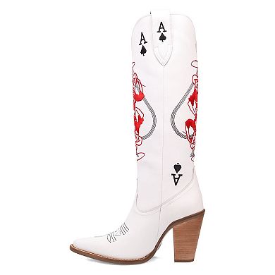Dingo Ace Of Spades Women's Leather Boots