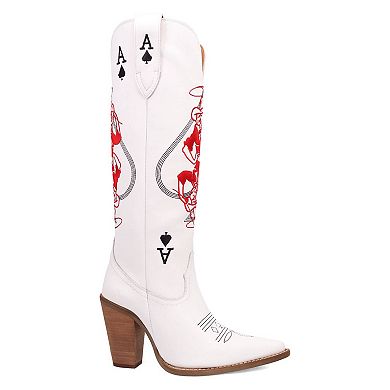 Dingo Ace Of Spades Women's Leather Boots