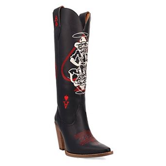 Dingo Ace Of Spades Women's Leather Boots