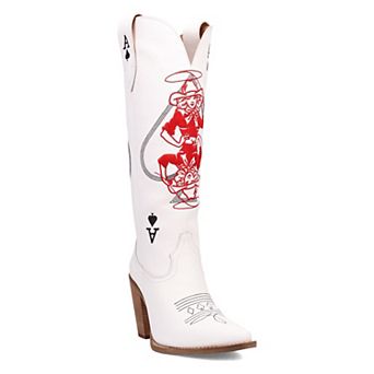 Dingo Ace Of Spades Women's Leather Boots