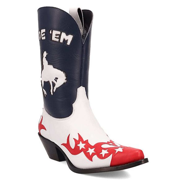 Dingo Troubadour - Women's Suede Leather Cowgirl Boots
