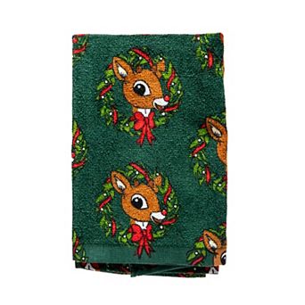 Rudolph Printed Hand Towel