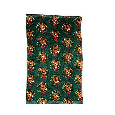 Rudolph Printed Hand Towel