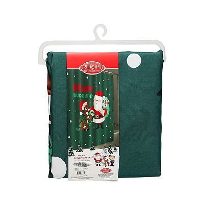Rudolph Ready Rudolph Shower Curtain