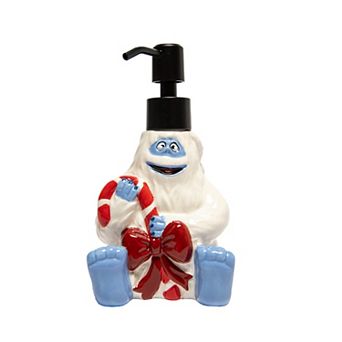 Rudolph Yeti Candy Cane Soap Dispenser