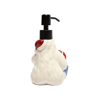 Rudolph Yeti Candy Cane Soap Dispenser