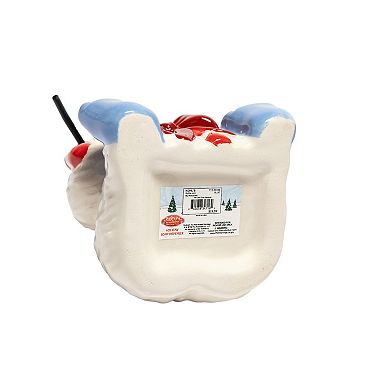 Rudolph Yeti Candy Cane Soap Dispenser
