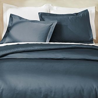 SUPERIOR 3 pc 850 Thread Count Solid Egyptian Cotton Duvet Cover Set